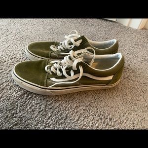 Army Green Vans